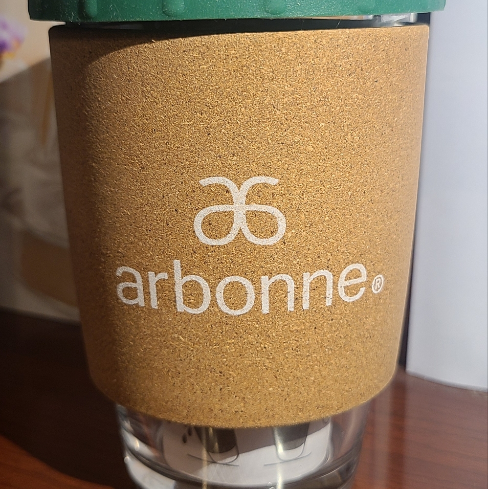 NEW...Arbonne 16oz Travel Mug